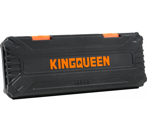 Набор ударных удлиненных головок KINGQUEEN 10 пред, 10-24 мм, 1/2 DR, WIB-205