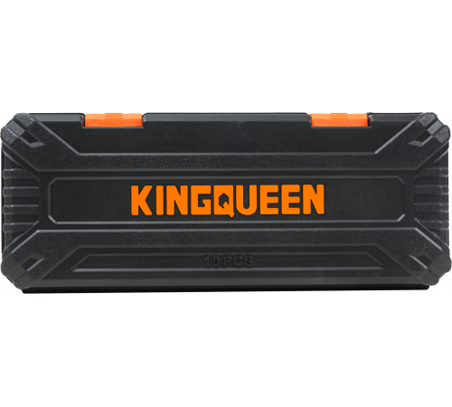 Набор ударных удлиненных головок KINGQUEEN 10 пред, 10-24 мм, 1/2 DR, WIB-205