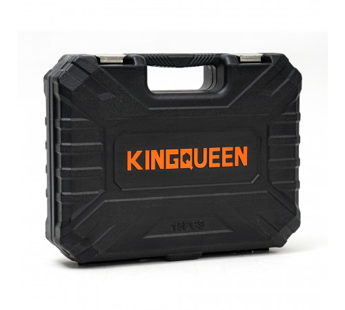 Набор ударных удлиненных головок KINGQUEEN 15 пред, 8-32 мм, 1/2 DR, WIB-402